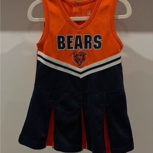 NFL Bears Orange and Navy Cheer Dress